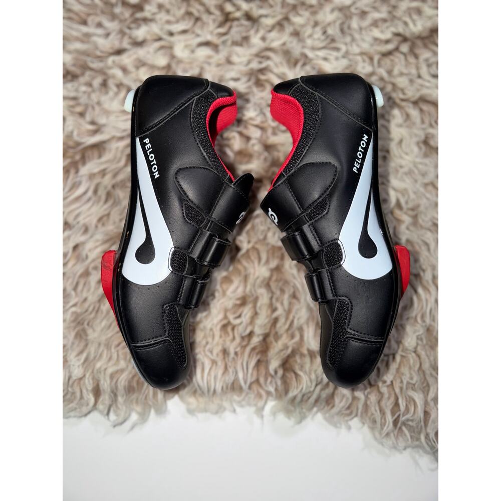 Peloton black & red cycling shoes - Picture 5 of 16